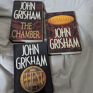 The Client, The Chamber, and The Rainmaker, $12.